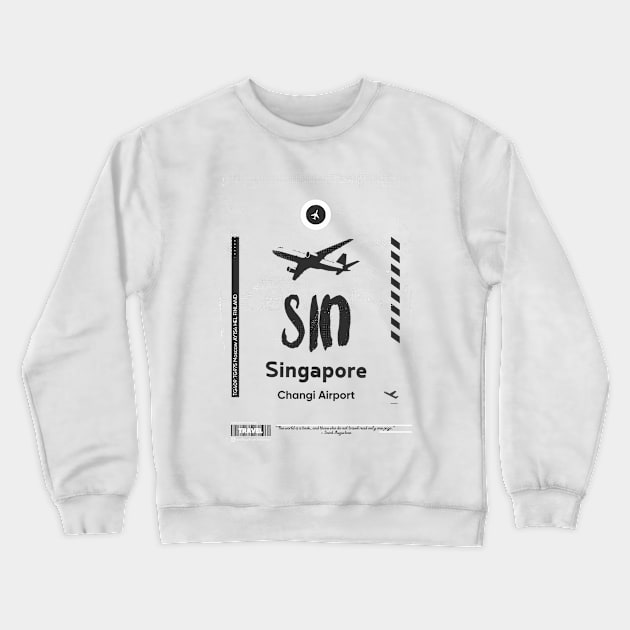 SIN Singapore Crewneck Sweatshirt by Woohoo